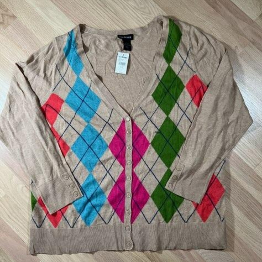 Lane Bryant button front cardigan NWT